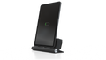 udoq 250 TABLET USB-C schwarz - 1 fach Ladestation gefräst und eloxiert aus solidem Aluminium. Exklusives Design mit patentierten verschiebbaren Anschlüssen. Lade platzsparend alle iPad, iPhone, AirPods, Apple Watch und Android Geräte mit bis zu 136W.