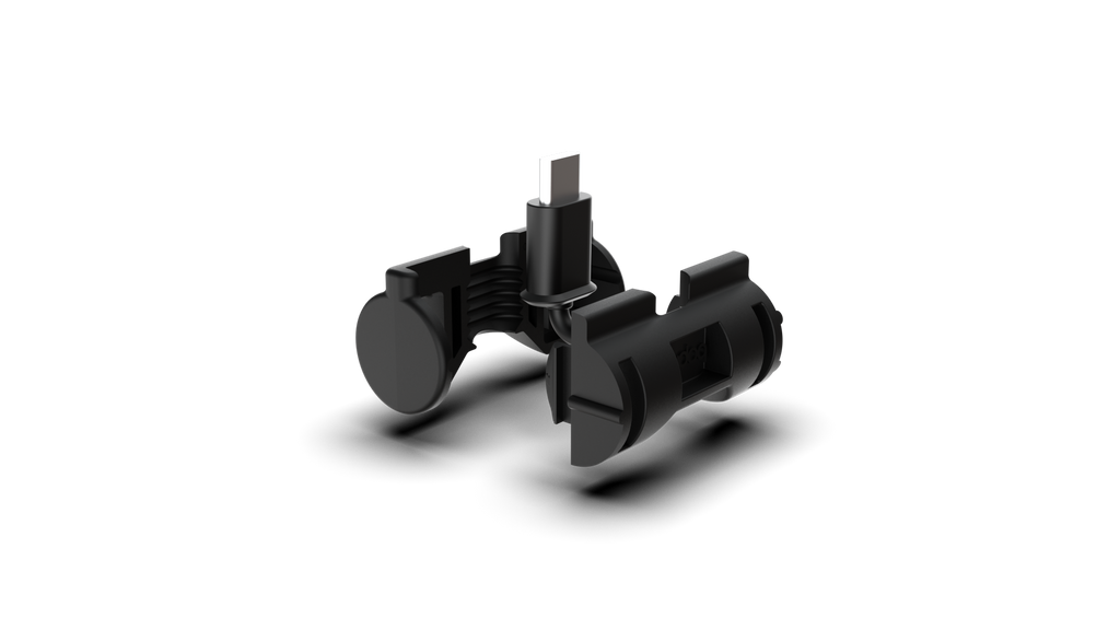 KABEL USB-C mit udoq Adapter zum Laden von Smartphones, Tablets, iPhone 16, 15, iPads, AirPods und Android Geräten.