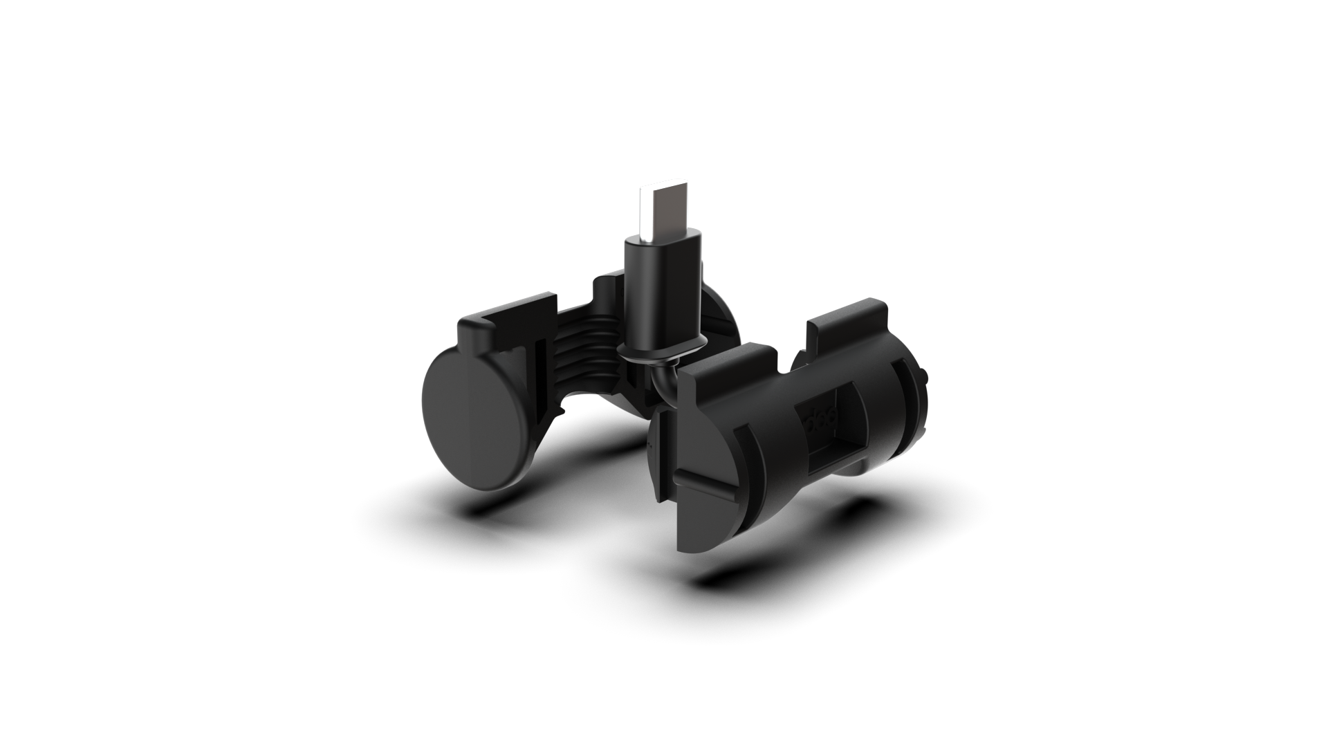 KABEL USB-C mit udoq Adapter zum Laden von Smartphones, Tablets, iPhone 16, 15, iPads, AirPods und Android Geräten.