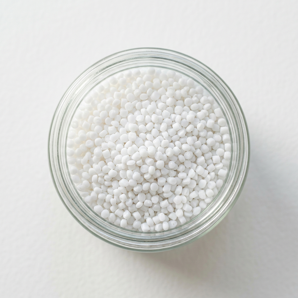 Detailansicht eines robusten udoq‑Bauteils aus HDPE Kunststoff mit matter technischer Oberfläche